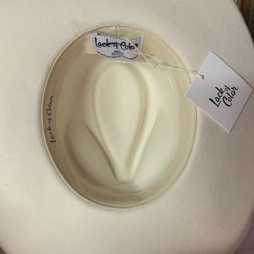 Free people lack of color melodic fedora new with tags size small needs reshape - Picture 16 of 16